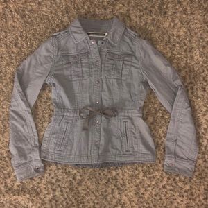 Daughters of the Liberation Grey Button Up